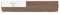 Hardwachs Kitt Stange 20g Braun