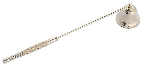 MAGT Kerzenlöscher, Edelstahl Kerzenauslöscher Glockenförmige Docht Löscher Kerzenabdeckung Kerzenwerkzeug Edelstahl Candle Extinguisher(Gold)