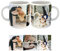 Personalised Mug with Photo (11oz) Photo Collage Personalise with a 4 Photo Collage Gift for Him, Her, Mum, Dad