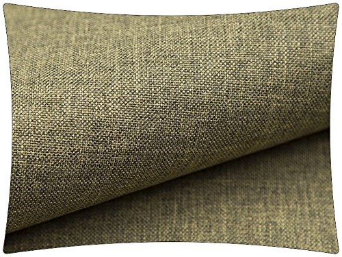 Lederkonzept 2,5 Meter Polsterstoff Lux 18 Grün-Antrazith (250cm x 140cm am Stück) Möbelstoff