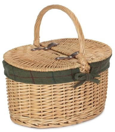 Red Hamper Picknickkorb aus Weidengeflecht, Korbgeflecht, Einheitsgröße