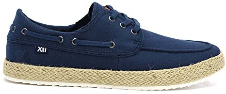 XTI Náutico Lona Yute Casual Hombre 141452 Marino - 44, Marino