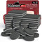 Yelanon Filzgleiter Selbstklebend - 80 Stück Filzgleiter für Stühle - Möbelgleiter Filz Selbstklebend 5mm Dicke - Stuhl Filzgleiter Mit Idealer Klebkraft für Möbel Boden,Schwarz