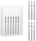 6 Piezas Juego de Brocas para Uñas Flame, Brocas para Cutículas 3/32 Brocas para Eliminación de Cutículas de Carburo de Diamante para Uñas Limpieza Profesional de Cutículas Brocas para Uñas