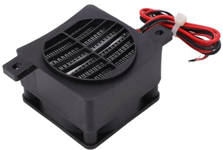 PTC Heizlüfter, 12V 50W Elektroheizung mit Hochtemperaturbeständigem Draht, Konstanttemperaturheizung mit Isolierung