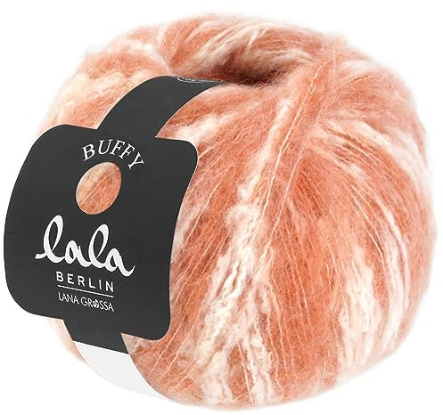 Lana Grossa Buffy (Lala Berlin) 01 - Lachs/Rohweiß