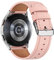 Samsung Galaxy Watch Strap, Active 2 (40mm, 44mm) & 3 (41mm), Genuine Leather (Pink)
