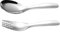 SAFIGLE 1 Set Stainless Steel Spoon Fork Baby Training Fork Self Spoons Baby Training Spoon Infant Spoons Kids Utensils Forks and Spoons Child Toddler Infant Products