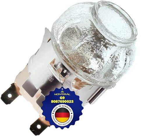Glühbirne G9 für Backofen 230V 40W Backofenlampe mit dem Originalcode 8087690023 808769002/3 für Electrolux für Zanussi für Aeg - MADE IN GERMANY - MONTERAL