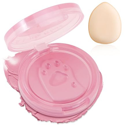 Boobeen Matte Blush Palette für Wange, rosa erröten Creme, hohe Pigment erröten, mischbar Gesicht erröten für selbstbewusste natürliche Make-up