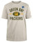 GREEN BAY PACKERS New Era Cap NFL Regular T-Shirt Distressed Screenprint Team Graphic Stone Unisex