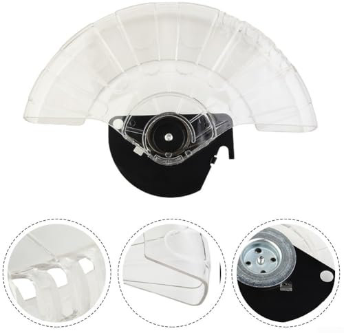 AIDNTBEO Protector transparente de hoja de inglete eléctrico,LS1040 vio piezas de máquina de aluminio, protector transparente de la cuchilla de inglete eléctrico