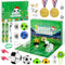 YAOZUP Fußball Adventskalender, Adventskalender WM 2024 Fußball Kit, Weihnachts Countdown Kalender, Adventskalender 2024 Kinder, Fussball Spass Adventskalender, 24 Tage voller Überraschungen