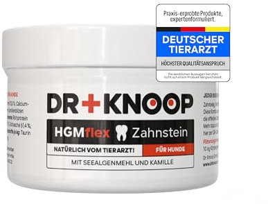 Zahnstein Hund entfernen, Dein Hund riecht aus dem Maul? Zahnpflege Hund gegen Mundgeruch, Zahnreinigung - Pulver anstatt Flocken, Spray oder Bürste,100g, einfacher Einsatz mit Langzeit