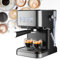 ZyKnaurral Cafetera Espresso 20 Bar, cafetera Espresso Profesional con espumador de Leche, asa, cafetera Espresso Totalmente automática, Regalo para los Amantes del café