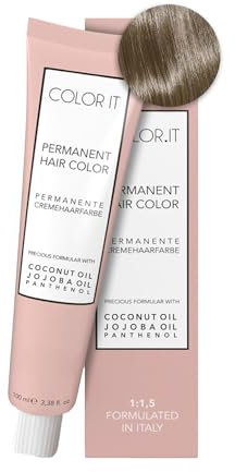 COLOR.IT by BM - Permanente Haarfarbe in Salonqualität, 100ml (9.B Lichtblond Beige, 1er Pack)