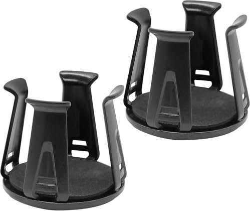 Getränkehalter Auto,2 Stück Universal Becherhalter Auto Selbstklebender,Für Flaschen & Becher,Kaffeebecher & Getränkedose,Schwarz Cup Holder Car