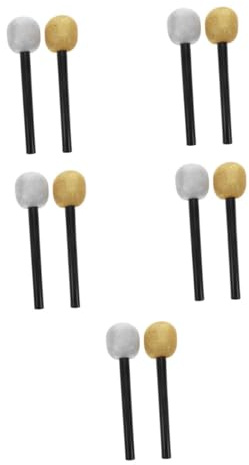 ibasenice 10 Pièces Microphone Simulé Pailleté Faux Micro Plastique Portable pour Fête Halloween Bar Karaoké