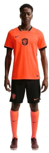 Nike KNVB M NK DF SHORT STAD HM Herren-Shorts, Schwarz/(Hyper Crimson), Größe M