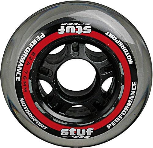 Stuf Inline-Skate Rollen transparent (Größe: 76 mm)