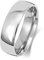 Platin 950 6mm Slight Court Form Herren/Damen - Trauring/Ehering/Hochzeitsring WJS15127PT950
