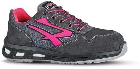 U-Power Red Lion Verok, Chaussures de sécurité Unisexes, légères, Flexibles, Anti-crevaison, antidérapantes, avec Insert Infinergy, avec Embouts en Aluminium (Pink Rose)