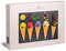 Ulmer Puzzleschmiede - Puzzle „Eiskalte Farben“ - Trendiges 1000 Teile Puzzle mit bunten EIS-Tüten – modern inszenierte Fotografie aus dem Bereich Essen und Küche als farbenfrohes Puzzle