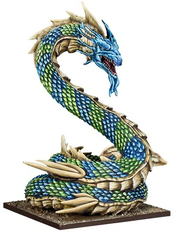 Mantic Games Kings of War Trident Realm Knucker MGKWR406, unmontiert