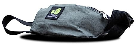 Hip Bag aus veganem Leder Papier - Handgefertigt in Deutschland - Bauchtasche - Hüfttasche - Natürliche Lebensfreue - Nachhaltig