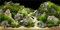 MIRRORANG 180x61cm Aquarium Hintergrund Felsen 3D Felsen Steine Gras Terrarium Hintergrund Dekoration Reptilien Tank Hintergründe