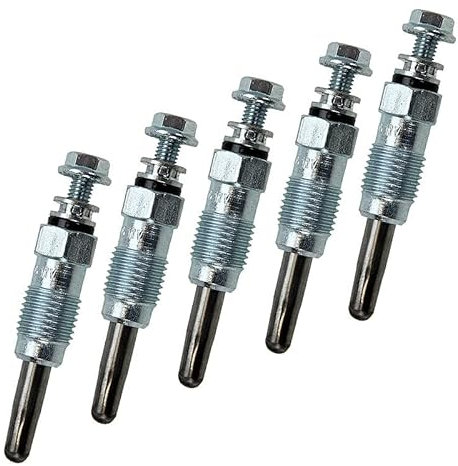 BESTPRICE 5x Glühkerze nachglühfähig Kompatibel mit A udi 100 C2 (435, 436, 431, 433, 434), 100 C3 (445, 446, 443, 444), 100 C4 (4A5, 4A2), VW TRANSPORTER T4