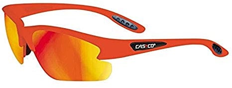 Casco Erwachsene Brille Polarized, Leuchtorange, 09.1100.75