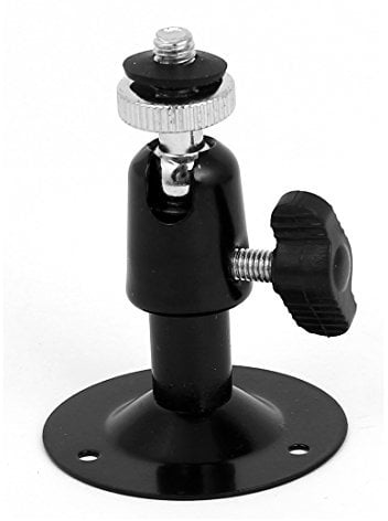 sourcing map Metal Surveillance Ceiling Mount CCTV IP Camera Bracket Stand Support