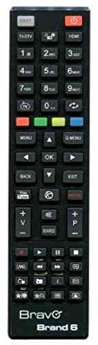 1 PZ Di TELECOMANDO X TV BRAVO BRAND 6 TELEFUNKEN