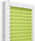 Fenster DEKOR - Rollos für Fenster Limette - Klemmfix Rollo ohne Bohren 120 x 40 cm - Doppelrollo mit einer breiten Auswahl an Größen und Farben - Blickdichte Rollos, einfach zu montieren