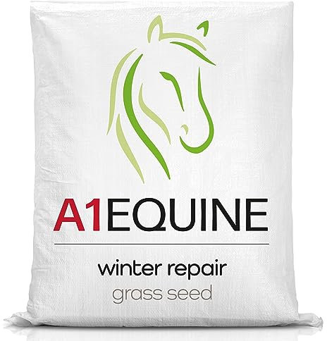 A1 Equine – Winter Repair Grass Seed, A1 Lawn Grass Seed for Repairing paddocks During Winter – Paddock Patch Repair Grass Seed, (AMPRO10)