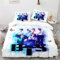 Koreanische Boygroup Bettwäsche Set 135×200CM Mit Kissenbezügen Bettbezug Set Boys 3D-Druck Weiche Mikrofaser Duvet Cover ?für Kinder Teens Erwachsen（C4）