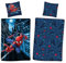 Aymax Spiderman Flanell Bettwäsche, 80 x 80 cm + 135 x 200 cm
