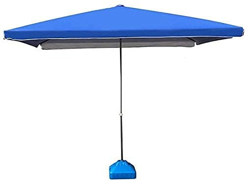 IUokLU Gartensonnenschirm, Sonnenschirm, Gartenschirm, 2,7 m, quadratisch, tragbar, für die Terrasse, Off-Market-Schirm für Gartenterrasse im Freien, Sonnenschutz
