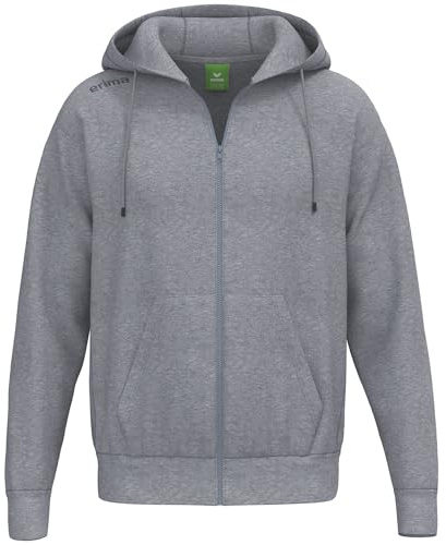 Erima Herren TS Kapuzen Jacke (2072525), grau melange, 3XL