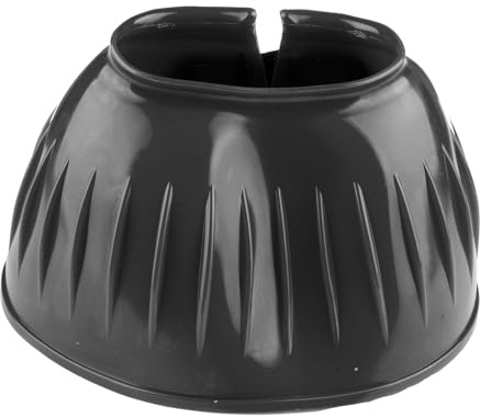 WALDHAUSEN Basic Rubber Hoof Bells - Black, Small