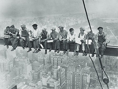 Charles Ebbets Poster/Kunstdruck Lunchtime ATOP Skyscraper 60 x 45 cm