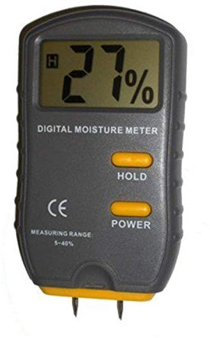HQRP 2-Pin Moisture Meter Analyzer Gauge Tester Wood/Drywall and Home Inspection Tool