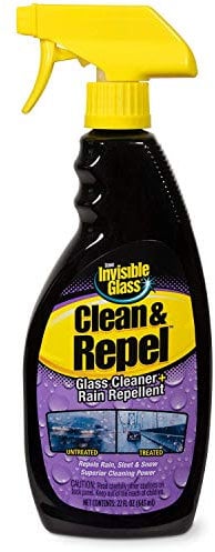Invisible Glass ST-IGR with Rain Repellent-Cires à Polir pour Vitres 2-en-1 Nettoyant Anti-Pluie