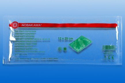 NOBAKAWA Kalt/Warm Kompresse 12x29 cm 1 St Kompressen