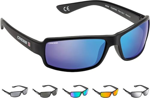 Cressi Ninja Floating oder Flex - Unisex Adult Sonnenbrille, erhältlich in Floating oder Flexible Version, Einheitsgröße