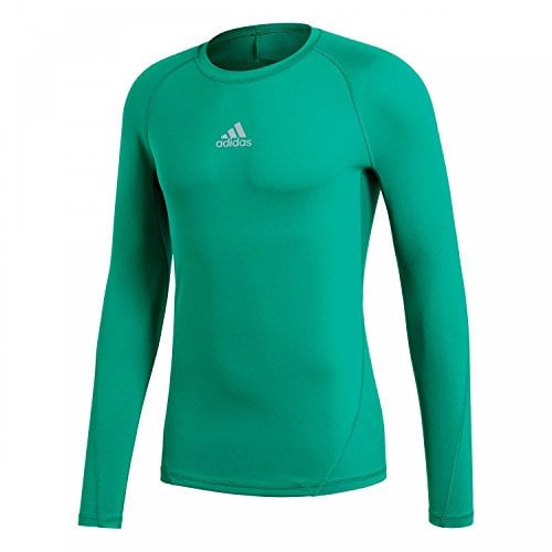 adidas Herren Alphaskin Sport LS Tee CW9504 T-Shirts, grün, 2XL