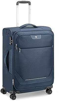 RONCATO Joy Mittelgroßer Koffer 63 cm Erweiterbar - Nachtblau