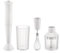 Alessi Plissé MDL10SW/US - Frullatore a immersione con caraffa graduata, frusta e tritatutto in resina termoplastica, US Plug ‍200W, Bianco