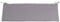 CB Home & Style Bankauflage Outdoor 120 x 40 cm Bankkissen Gartenbank Auflage wasserabweisend (Grau)